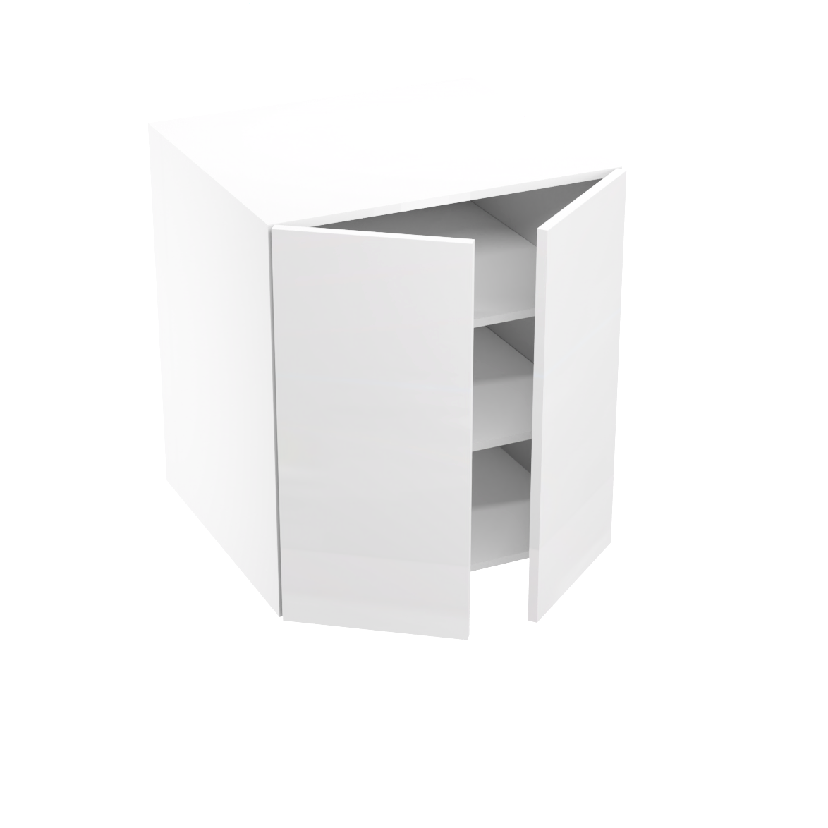 Armoire de cuisine profonde 2 portes (27''L x 30''H x 23 3/4''P)