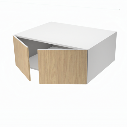 Wall kitchen cabinet 2 doors 31''W x 12''H x 23 3/4''D