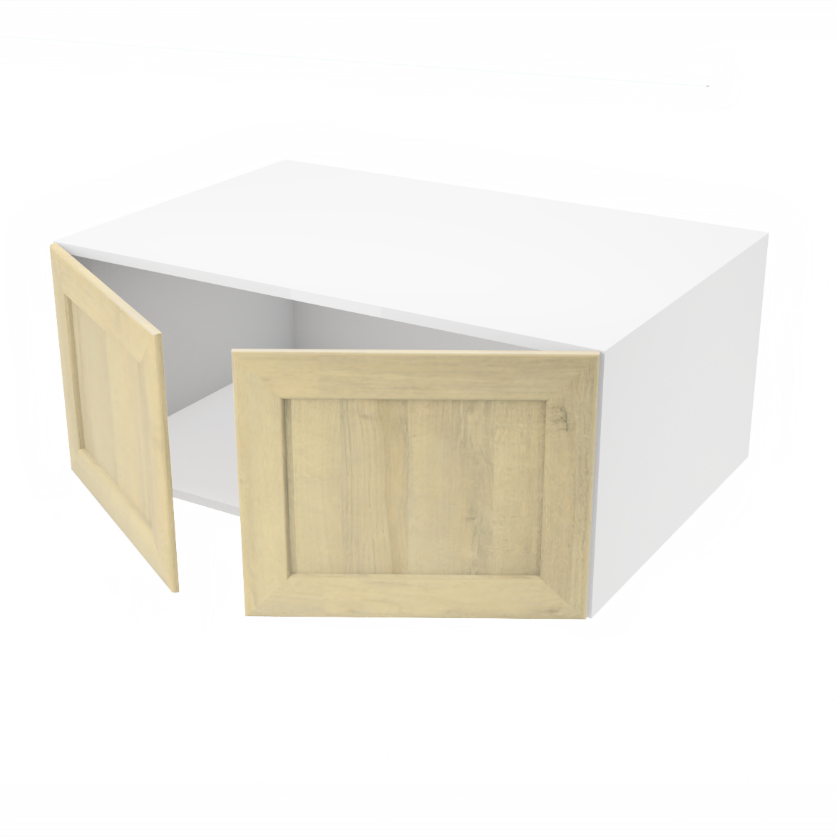 Wall deep kitchen cabinet 2 doors 37''L x 15''x23 3/4''