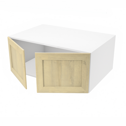 Wall deep kitchen cabinet 2 doors 37''L x 15''x23 3/4''