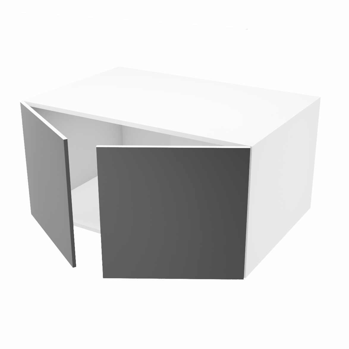 Wall kitchen cabinet 2 doors 37''W x 18''H x 23 3/4''D