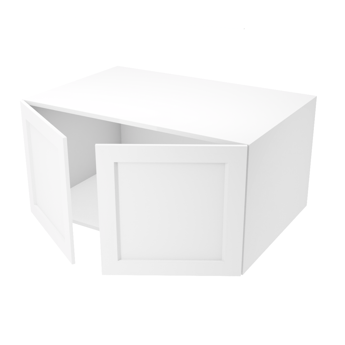 Wall kitchen cabinet 2 doors 37''W x 18''H x 23 3/4''D
