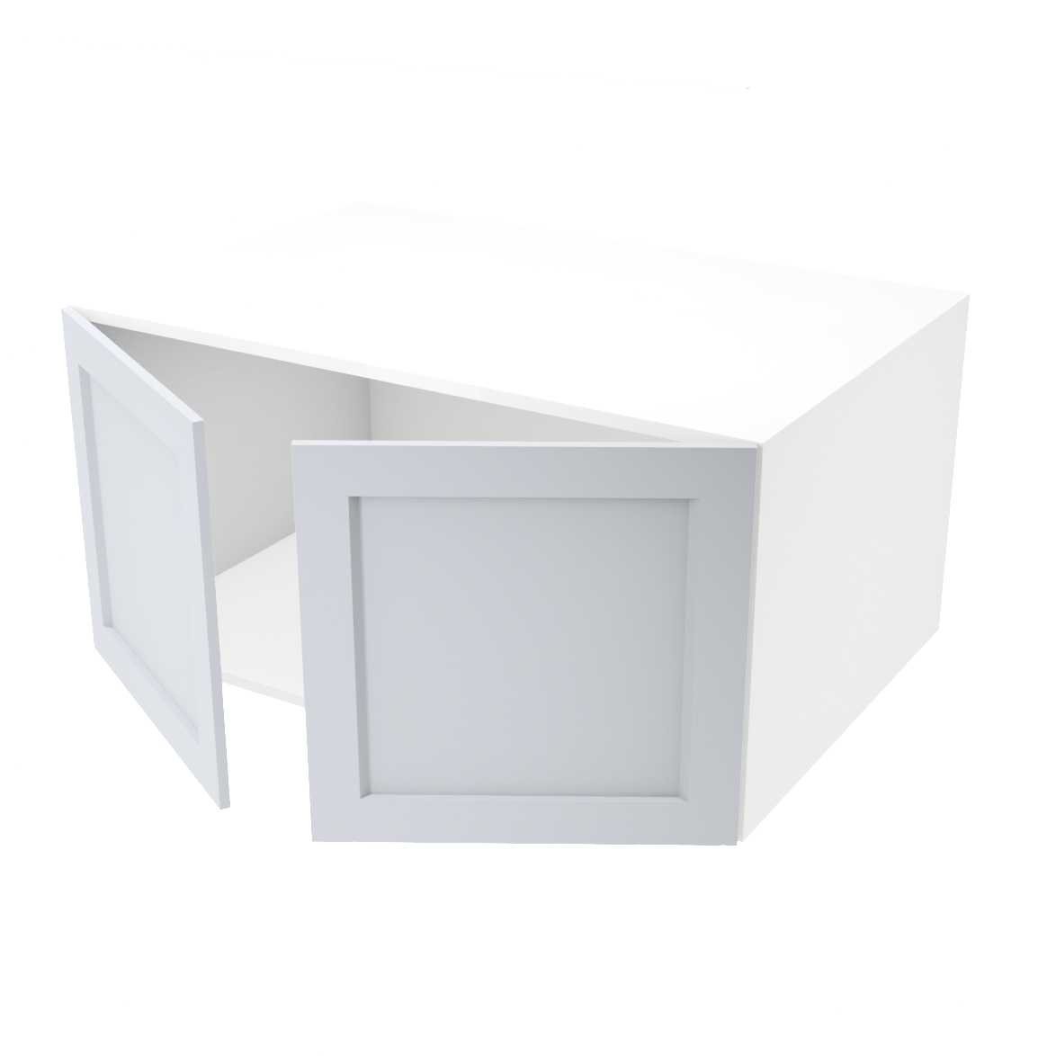 Wall kitchen cabinet 2 doors 37''W x 18''H x 23 3/4''D
