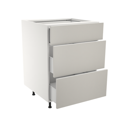 Armoire de cuisine du bas 3 tiroirs (24''L)