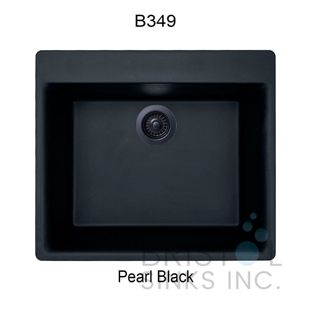 Évier simple sur comptoir Virtuo Granite B346-B349