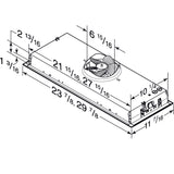 Broan 30'' built-in hood BBN1303SS