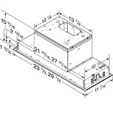 Broan 30'' built-in hood BBN2303SS