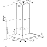 Broan 30'' ceiling hood BWS1304BLS