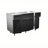 Vanité de salle de bain 4 portes et 2 tiroirs 48”L