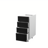 Kitchen 4 drawer base cabinet 15''