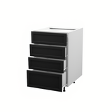 Kitchen 4 drawer base cabinet 21''