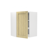 Diagonal corner wall kitchen cabinet 24''W x 36''H 