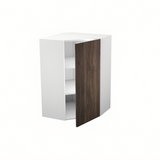 Diagonal corner wall kitchen cabinet 24''W x 36''H 