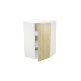 Diagonal corner wall kitchen cabinet 24''W x 36''H 