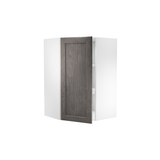 Diagonal corner wall kitchen cabinet 24''W x 36''H 