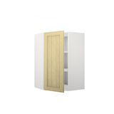 Diagonal corner wall kitchen cabinet 24''W x 36''H 