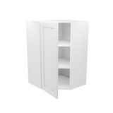 Diagonal corner wall kitchen cabinet 24''W x 36''H 