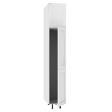 Kitchen broom storage cabinet 15''W x 90''H x 23 3/4''D 