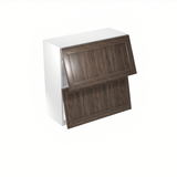 Kitchen wall cabinet horizontal opening (flip) 2-doors