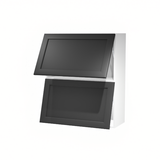 Kitchen wall horizontal opening (flip) 2 door cabinet 30''W x 36''H 