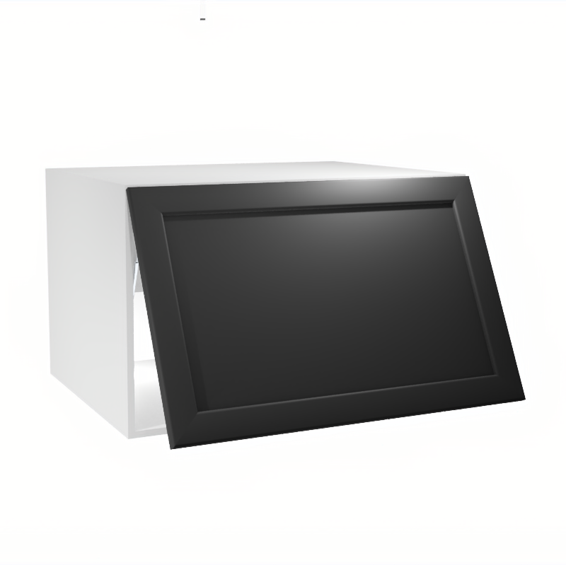 Kitchen wall horizontal opening (flip) 1 door cabinet 33''W x 21''H x 23 3/4''D 
