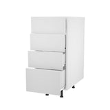 Kitchen 4 drawer base cabinet 15''