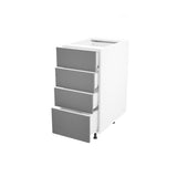 Bas 4 tiroirs DB15 4D - Kwizine en stock