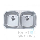 Bristol B411 Double Bowl Kitchen Sink