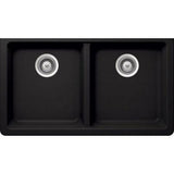 Évier double à cuve profonde et sous-plan Virtuo Granite - Kwizine en stock