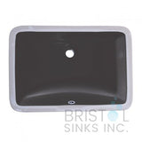 Rectangular Undermount Bathroom Porcelain Sink