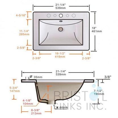 Lavabo B612 - Kwizine en stock