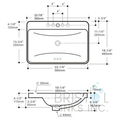 Lavabo BV116 - Kwizine en stock