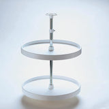 Real Solutions Turntable, White Plastic | Kwizine in Stock