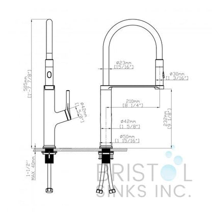 Robinet Sierra - Kwizine en stock