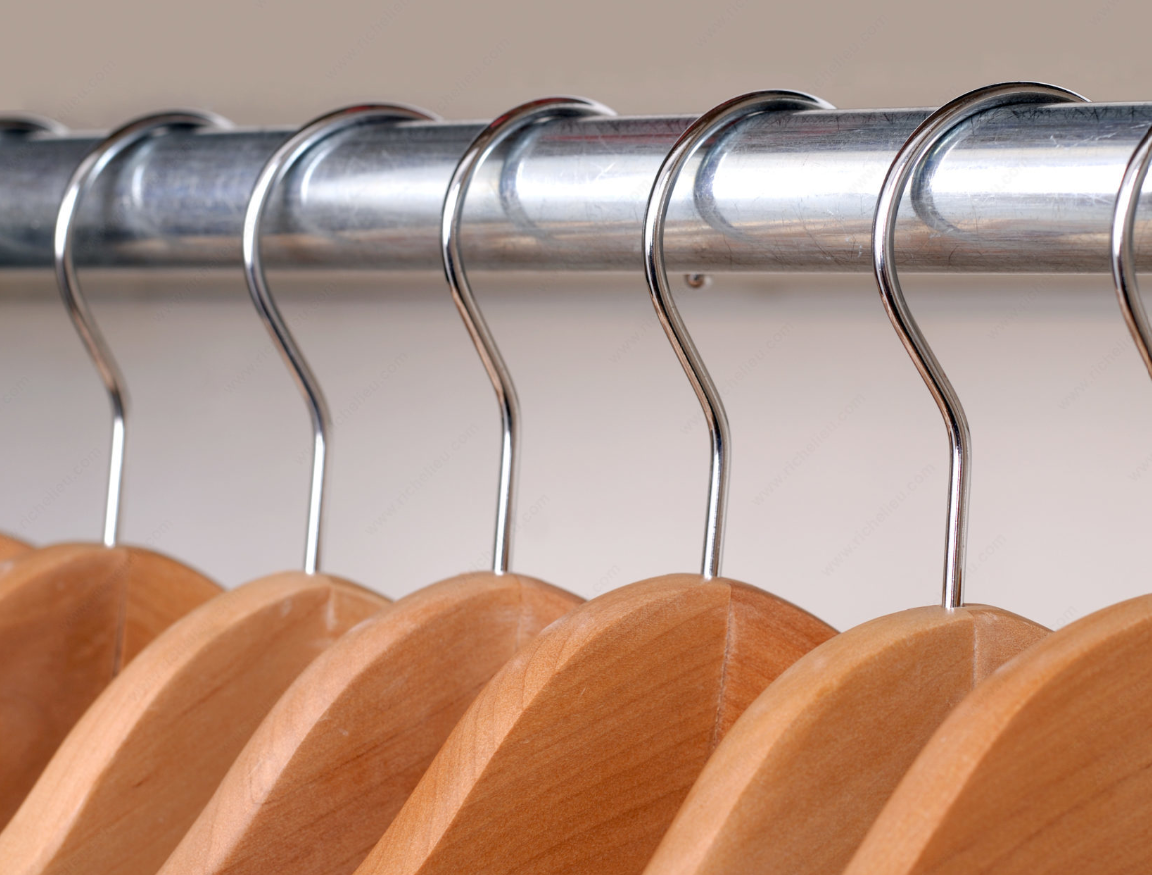Adjustable rods with separate adjustable tips for TBU cabinets