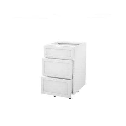 Vanité 3 tiroirs SDV18 3D - Kwizine en stock