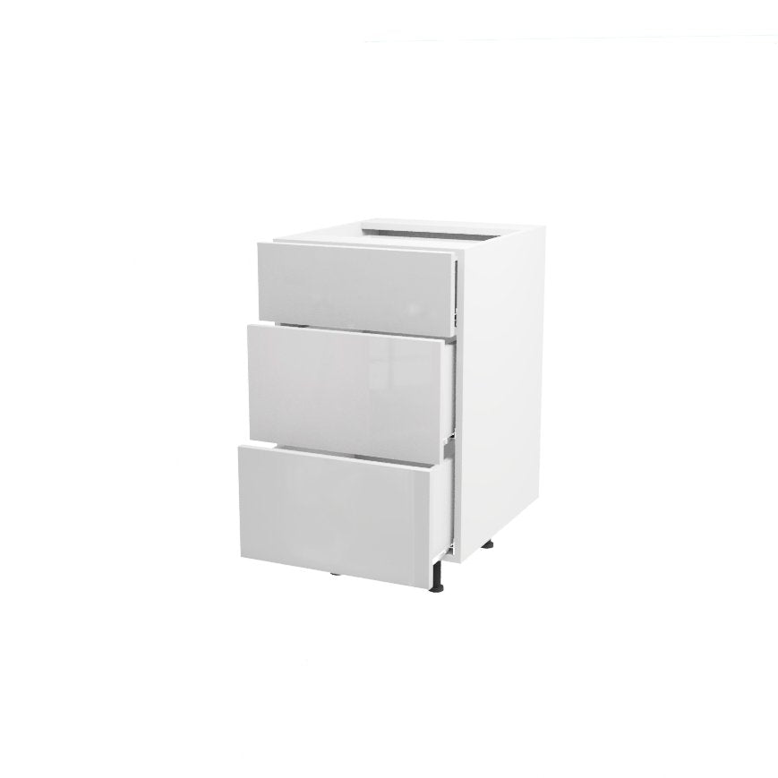 Vanité 3 tiroirs SDV18 3D - Kwizine en stock