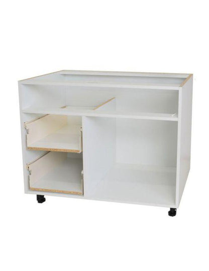 Vanité porte et tiroirs DSV36 1FD - Kwizine en stock