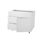 Vanité porte et tiroirs DSV36 1FD - Kwizine en stock