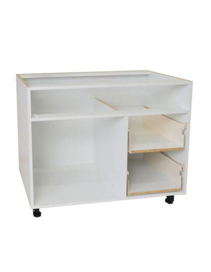 Vanité porte et tiroirs DSV36 1FD - Kwizine en stock