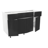 Vanité portes et tiroirs 48” CSV48 1FD -2D - Kwizine en stock